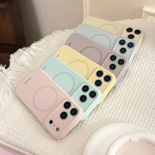 [Sheren] Ốp Điện Thoại Màu Trơn Thích Hợp Cho i17 16 15 14 13 12 11 pro max Vỏ Bảo Vệ Chống Sốc