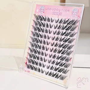 7-12mm Độ dài hỗn hợp Lông mi giả Hiệu ứng trang điểm tự nhiên cho mắt nhạy cảm