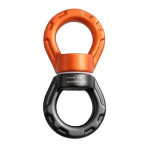 Carabiner xoay DARON 30kN, 360° Xoay hạng nặng Xoay Carabiner, Thiết bị treo Chống rối Đầu nối xoay đa năng Võng