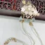 Phụ kiện tóc phong cách cổ Hanfu Trung Quốc với tua rua acacia và ngọc trai
