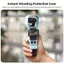 CATMALLER88 Gimbal Safe Guard, Khung bảo vệ chống rơi chống trầy xước, Vỏ bảo vệ chụp nhanh bền nhẹ cho DJI Osmo Pocket 4 3