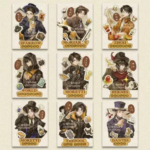 ✨Sản phẩm mới✨Klein Photocard] Anime hai chiều bán chạy Master of Mystery Merchandise Photopair Bộ sưu tập kỷ niệm thẻ LOMO tinh tế✨Sự kiện✨