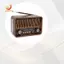Đài phát thanh di động FM AM SW Đài phát thanh cổ điển nhiều băng tần Loa Bluetooth không dây Hỗ trợ phát lại USB / TF MP3