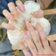 Làm Móng Tay Miếng Dán Phong Cách Tulip Dính Decal Phong Cách Nhật Bản Tươi Ngọt Ngào Cô Gái Trang Trí Móng Tay