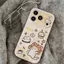 Kiểm tra mèo Kitty cho trường hợp iPhone 17pro iPhone 14/11/12pro giả da cảm giác