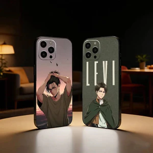 TP-1 Hot Anime A-Attack on Titan Ốp Điện Thoại iPhone17,16,15,13,12 Plus, Max Soft Silicone Đen Cover