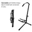 Toyuvn Toyuvn fangzi Gấp Đàn Guitar Tầng Đứng Nhạc Cụ Dây Chân Đế Tripod Chất Liệu Kim Loại cho Âm Bass Điện