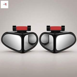 360 Xoay Góc Rộng Gương Điểm Mù Nhỏ Tròn Chiếu Hậu Ô Tô Chống Glare Đảo Chiều Hỗ Trợ