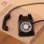 HFTOY Nhà Búp Bê Miniture Mô Phỏng Retro Mô Hình Điện Thoại Nội Thất Nhà Phụ Kiện Trang Trí Cho Đồ Chơi Trẻ Em Quà Tặng ~