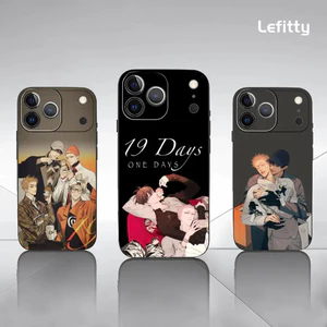 TP-1 Anime 19 D-Days Ốp Lưng Điện Thoại IPhone 17 16 15 14 13 12 11 Pro Max Plus Mini Đen Mờ Vỏ Mềm Funda