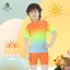 Đồ bơi lướt sóng màu Gradient khô nhanh mùa hè dành cho trẻ em