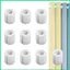 Grommet Drapes Miếng Đệm 10 Mảnh Đa Năng EVA Thanh Đính Kèm Drapery Phần Cứng Miếng Đệm Bộ Cho Gia Đình Căn Hộ Văn Phòng jiwvn
