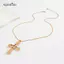AqToCna Zircon Mặt Dây Chuyền Chữ Thập Nelace Cho Nữ 2024 Thời Trang Giả Ngọc Trai Hoa Đính Hạt Choker Nelace Tuyên Bố Y2K Trang Sức Quà Tặng AqToCna