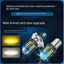 Xe Máy Ánh Sáng Mạnh Đèn Pha Đôi Móng Vuốt Ba Móng Vuốt Bóng Đèn led 12v Laser 12-80V Đa Năng 360 Độ