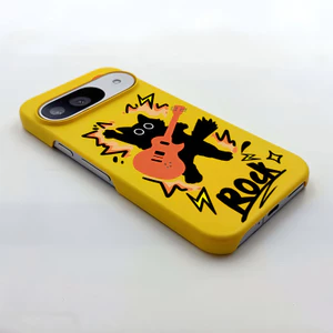 Dành Cho Google Pixel 11 Pro 10A 10 Pro XL 9A Pixel 8 7A 7Pro 6A 5A "ROCK Cat" Micro Matte Mỏng Vỏ Điện Thoại / Quấn Nửa Google Pixel Cover
