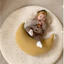 Gối Điều Dưỡng Sơ Sinh Lông Thú Cho Bé Gối Bóng Cotton Nguyên Chất Đệm Mặt Trăng Gối Trẻ Em Có Thể Tháo Rời Có Thể Giặt 26.4.28
