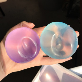 Squishy Xanh Maltose Fidget Đồ Chơi Màu Hồng Mềm Mochi Cảm Giác Bóp Đồ Chơi Dầu Dừa Bóng Đồ Chơi Giải Nén Chậm Quà Tặng Giáng Sinh