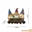 Vườn Gnome Ký Hiệu Chào Mừng Tượng Ngoài Trời Nhựa Yêu Tinh Tượng Trang Trí Bãi Cỏ Vui Nhộn Cho Sân hiên hiên
