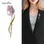 AqToCna Mới Men Tulip Trâm Cài Cho Nữ Hoa Cưới Văn Phòng Đảng Cài Áo Quà Tặng AqToCna