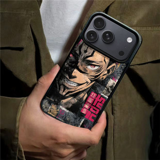 Áo Khoác cotton Jujutsu Kaisen Satoru Gojo Ốp Lưng Điện Thoại iPhone 17 16 15 14 13 12 11 Pro Max Air