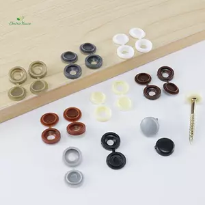 100 Chiếc Nắp Đầu Vít Thiết Thực Tự Gắn Vít Đai Ốc Bu Lông Vỏ Bảo Vệ mới