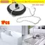 CORALTIDE 1 Cái Thoát nước bồn tắm, có dây chuyền Nút chặn bồn tắm đa năng, Phụ kiện bồn tắm cao su silicon 4 / 4.3 / 5cm bền bỉ