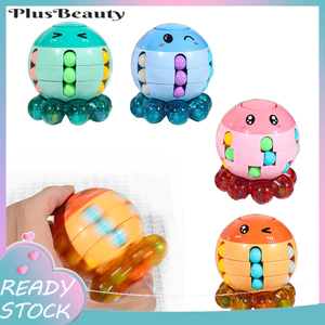 < Pluscloth > Đồ chơi khối hình bạch tuộc Spinner Fidget Xoay mượt mà Đồ chơi xếp hình thông minh giảm căng thẳng chống rơi cho trẻ em Người lớn Di động và bền bỉ để vui chơi và tập trung mượt mà