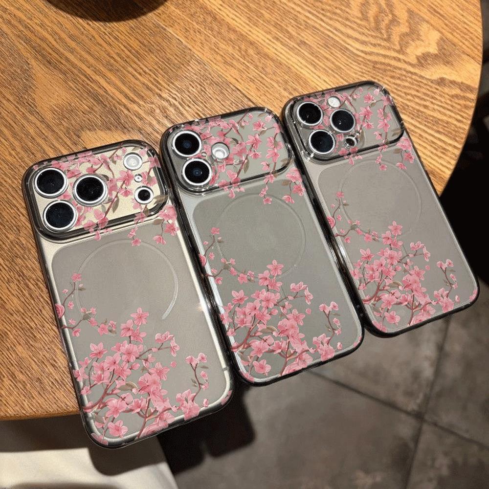 Hoa anh đào Ứng dụng iPhone17 trường hợp 16 hàng ngày 1514/1312p dễ thương xr sáng tạo