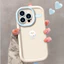 Đối với iphone15promax xsmax 15 13 14plus14plus Lucky Duck 13pro Puff 12 11xr7 8p chống sốc silicone trường hợp bảo vệ