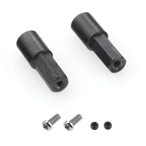 2 Chiếc Kim Loại Trục Sau Trục Adapter Phụ Kiện Cho WPL D12 C14 C24 C34 B24 B36 MN D90 D91 MN99S RC Phụ Kiện Xe Hơi