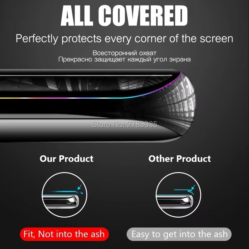2 Miếng Dán Hydrogel Chống Gián Điệp Riêng Tư Cho ZTE Nubia RedMagic 11 10 Air 10S 9S 9 Pro Pro + Chống Ánh Sáng Xanh / HD Bảo Vệ Màn Hình Cho RedMagic 8s 8 7 7s 6R 5S Pro Plus Phim Mờ Mềm