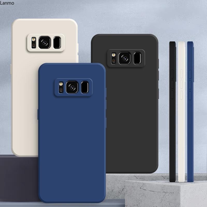 Tpu mềm cho Ốp lưng Samsung S8 màu trơn Samsung S8 + / S8 Plus Vỏ bảo vệ silicon chống rơi màu trơn đơn giản