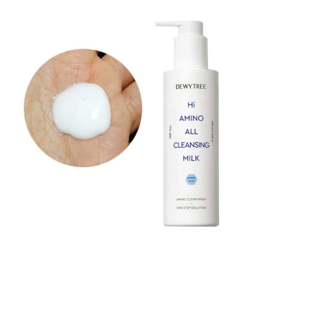 DEWYTREE Hi Amino All Cleansing Milk 200ml facial cleanser cleansing foam