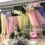 Cầu Vồng Nền Gạc Cưới Nền Trang Trí Áo choàng Trang Điểm Chụp Ảnh Dopamine Gạc Tiệc Sinh Nhật Địa Điểm Bố Trí Gạc 5.11