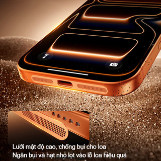 Bộ lưới loa kim loại nắp chống bụi cổng sạc iPhone không ảnh hưởng âm thanh cho iPhone 12 13 14 15 16 17 Pro Max