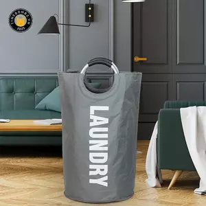 {TB & Bag} Giỏ Giặt Siêu 90L Túi Giặt Vải Oxford Chống Thấm Nước Có Giỏ Đựng Tay Cầm.
