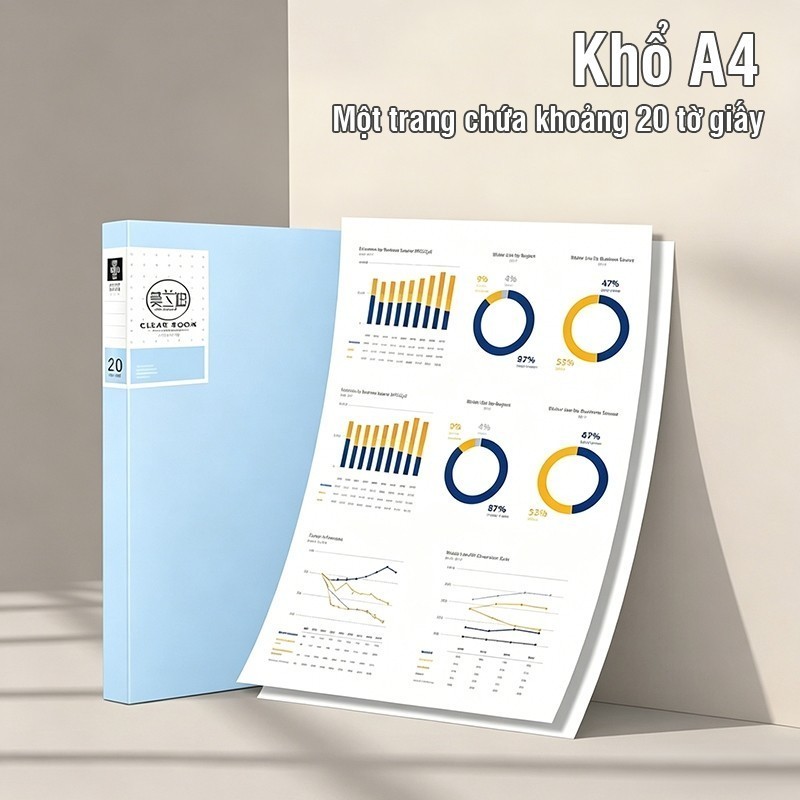 File Lá Đựng Tài Liệu A4 Học Sinh Văn Phòng PP Cao Cấp Chống Nước Kết Quả Khám Thai Mới Nhất