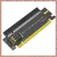 PCI-E 5.0 16X sang X16 Thẻ chuyển đổi 180 độ Thẻ nâng PCIE với đầu nối PWR ATX 6Pin (R F C V)