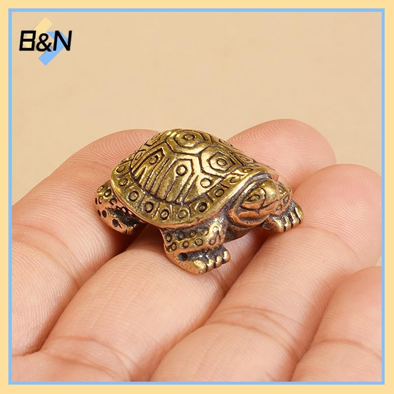 B & N 1 Đồng Cổ Chắc Chắn Rùa Đồ Trang Trí Tuổi Thọ Động Vật Điêu Khắc Văn Phòng Tại Nhà Bàn Trang Trí Mô Phỏng Trang Trí.