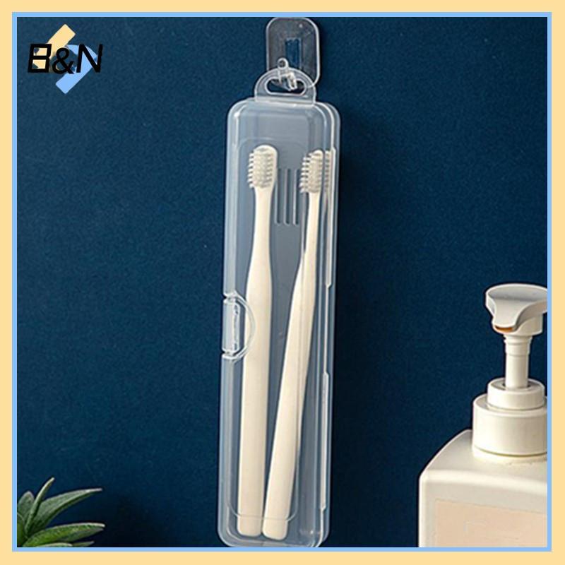 Hộp đựng bàn chải đánh răng du lịch B&N bằng nhựa trong suốt, phụ kiện du lịch thiết thực