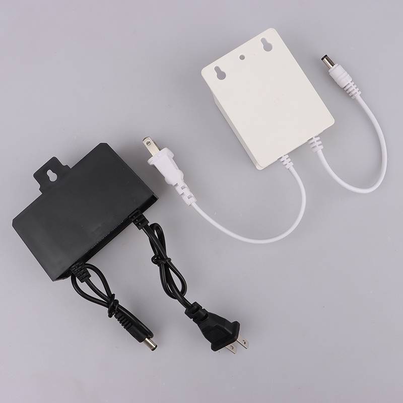 [lighthivent] AC / DC 12V 2A 2000ma Camera quan sát Bộ chuyển đổi nguồn điện Bộ sạc chuyển đổi phích cắm EU Mỹ chống nước ngoài trời cho máy ảnh video CCTV (VN)