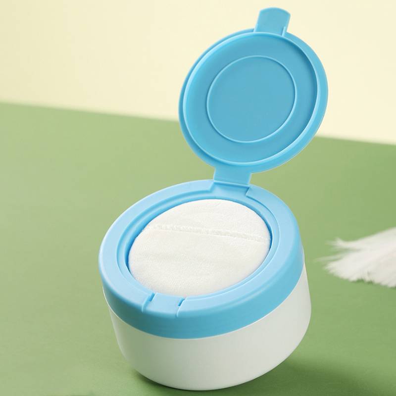 Alittlesetrtu Hộp Đựng Bột Cơ Thể Di Động Cho Bé Có Puff Hộp Bảo Quản An Toàn Cho Trẻ Sơ Sinh VN