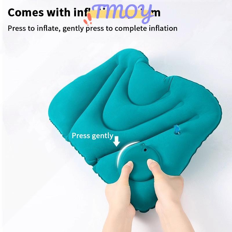 TMOY Bảo Vệ Eo Bơm Hơi Gối Thắt Lưng Bơm Hơi Siêu Nhẹ Ghế Eo Đệm Mềm Mại Thoải Mái Cho Văn Phòng Tại Nhà Ô Tô TMOY