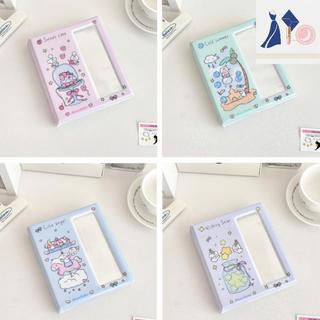 [BB] Album gian hàng ảnh hoạt hình Album ảnh thần tượng với dung tích 20 trang trong suốt Album Para Fotografias Photocard Supplies [VN]