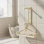 Thiết Kế Mở Rộng Móc Treo Quần Áo Giá Để Đồ Dung Tích Lớn Treo Tường Giá Đỡ Chống Thấm Nước Cho Ban Công, Tủ Quần Áo