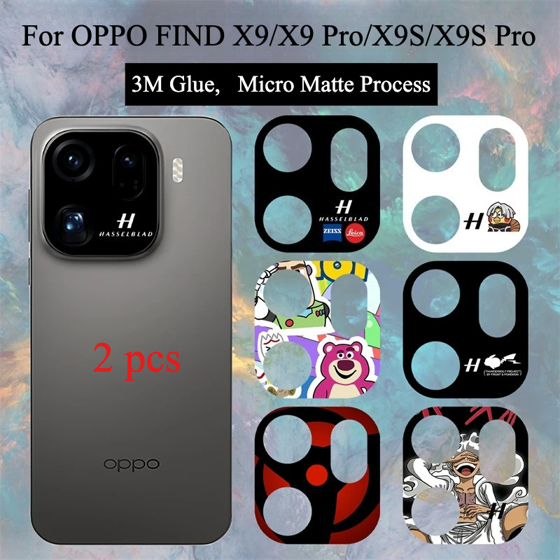 Dành Cho Oppo Find X9 Pro X9S Pro Máy Ảnh Mềm Giấy Dán Phim / Micro Mờ Hình Ảnh Thời Trang In Hình Dán Trang Trí / Chống Trầy Xước Bảo Vệ Camera