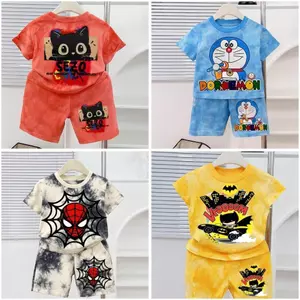 Sét đồ MÈO CUTE cho bé 7-50kg COMBO 4Bộ/4màu QUẦN ÁO bé trai và bé gái UNISEX NAM NỮ