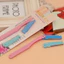 【Roshy】thích hợp sử dụng tại salon làm đẹp. có lưỡi thay thế Bộ dao tỉa lông mày gấp gọn dành cho nữ