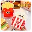 Hộp Bento Hamburger dễ thương dành cho trẻ em có dao kéo Di động có thể tái sử dụng Hộp đựng đồ ăn trưa đa ngăn đựng đồ saixit2vn
