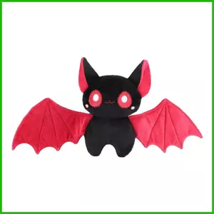 Bát Plushie Halloween Thú Nhồi Bông Goth Sang Trọng Halloween Thú Nhồi Bông Đồ Chơi Dễ Thương Quà Tặng Cho Bé Trai Và Bé Gái saixit2vn